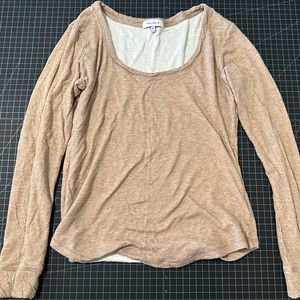 Double layer cozy shirt